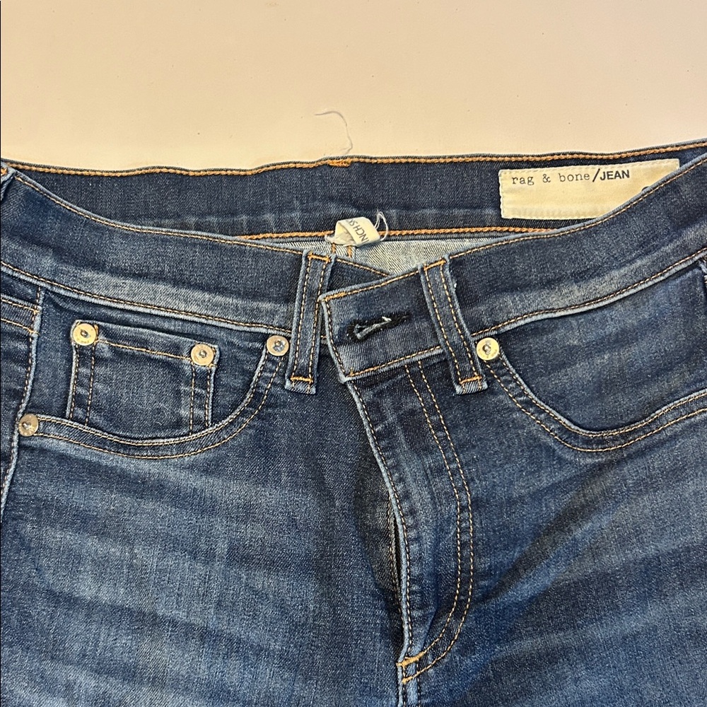rag & bone Women's Dark Wash Skinny Jeans